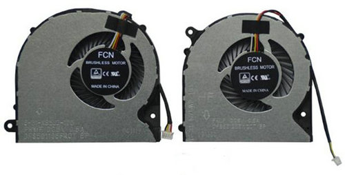 Ventilateur de GPU+CPU pour Gigabyte 6-31-N85J2-100 6-31-N75W2-101