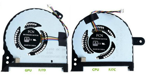 Ventilateur de GPU+CPU pour Gigabyte 1323-00XH000 1323-00XJ000 - Cliquez sur l'image pour la fermer