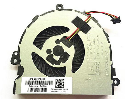 Ventilateur de CPU pour HP 15-db0040nf 15-db0041nf 15-db0037nf 15-db0038nf