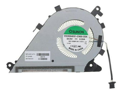 Ventilateur de CPU pour HP Chromebook x360 14ct-cc M47344-001