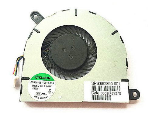 Ventilateur de CPU pour HP Envy Spectre 13 XT Series