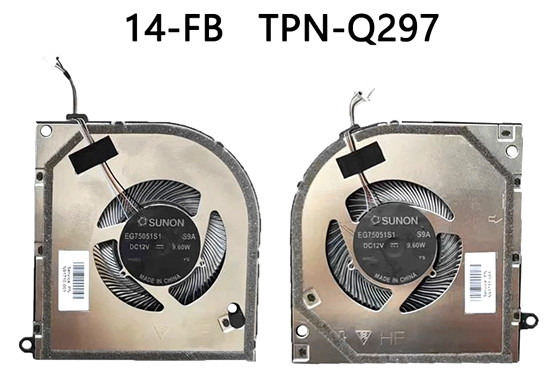 Ventilateur de CPU pour HP Omen 14-fb0000 N91710-001 N91711-001