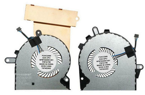 Ventilateur de CPU + GPU pour HP Omen 15-CE Series