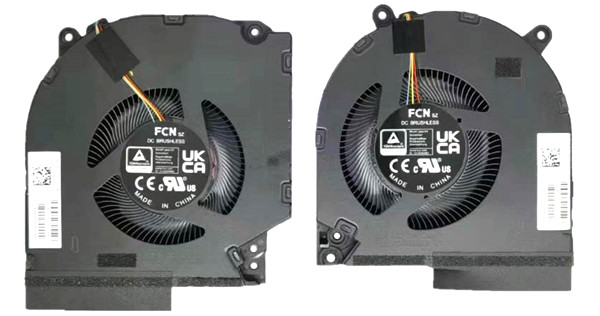 Ventilateur de CPU+GPU 5V pour HP Omen 16-DX 16-DW
