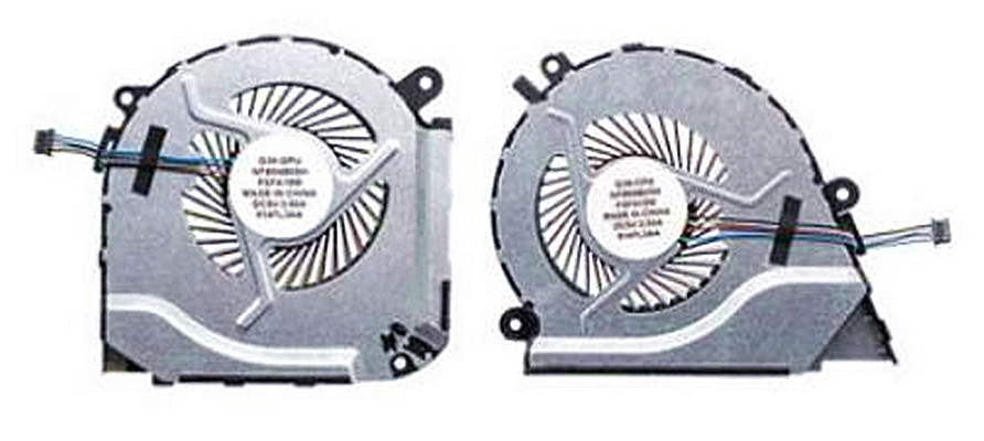 Ventilateur de CPU+GPU pour HP Omen 17-w217nf 17-w218nf 17-w219nf