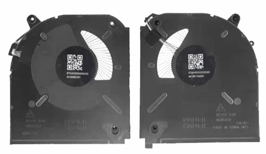 Ventilateur de CPU+GPU pour HP Omen Max 16-ah0000 ND8CC00-24E02 ND8CC00-24E01