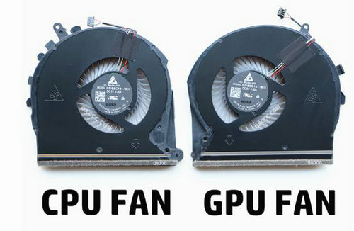 Ventilateur de GPU+CPU pour Hp Pavilion Gaming 17-cd0913ng 17-cd0919ng - Cliquez sur l'image pour la fermer