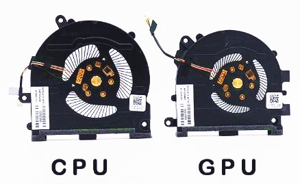Ventilateur de CPU+GPU pour HP Pavilion Plus 14-eh0000 14-eh1000 14t-eh000