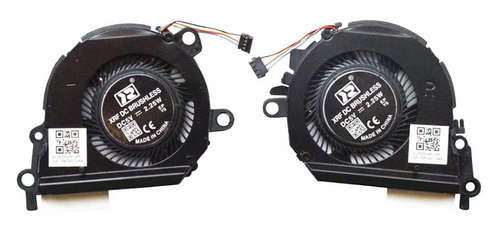 Ventilateur de CPU+GPU pour HP Spectre X360 13-ae017nf 13-ae018nf