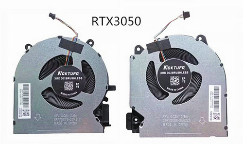 Ventilateur de CPU+GPU RTX3050 pour HP Victus 16-d0297nf 16-d0298nf