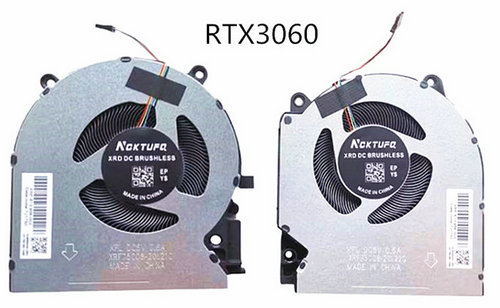 Ventilateur de CPU+GPU RTX3060 pour HP M75720-001 M75722-001 - Cliquez sur l'image pour la fermer