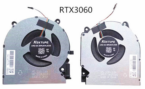 Ventilateur de CPU+GPU RTX3060 pour HP Victus 16-e0296nf 16-e0297nf 16-e0301nf