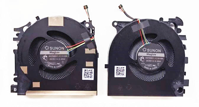 Ventilateur de CPU+GPU pour HP ND75C52-19L05 ND75C53-19L06