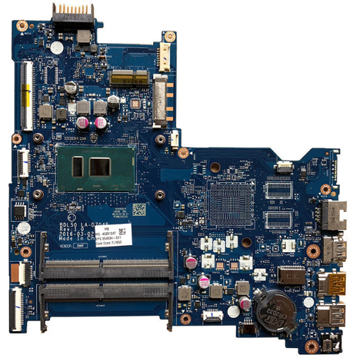 HP 15-AY Series I7-6500U Carte mère BDL50 LA-D704P 854934-601