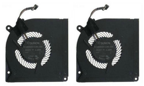 Ventilateur de CPU+GPU 5V pour Hasee Z7m-ct7gs EG50060S1-C380-S9A