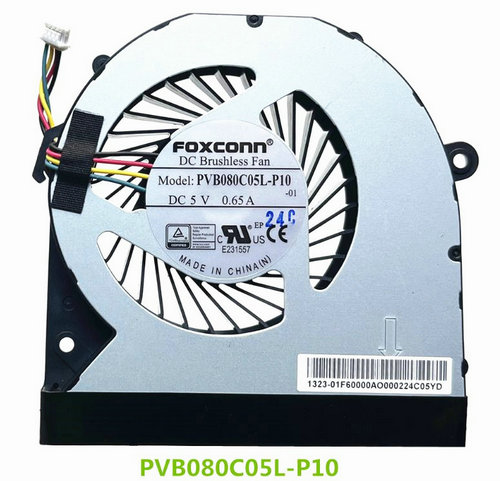 Ventilateur de CPU pour Intel Nuc 11 tnhI50l PVB080C05L-P10