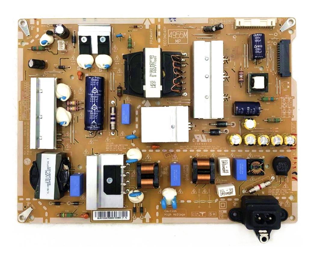 LG 49SK8500PLA 49SK8500PLA carte d'alimentation EAY64708661 LGP4955M-18SP
