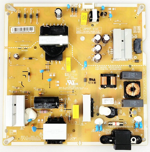 LG EAX69502602 EAY65895612 LGP55T-21U1 3PCR02857B EPCD13CB1B EAX69502604 EAY6589565 carte d'alimentation