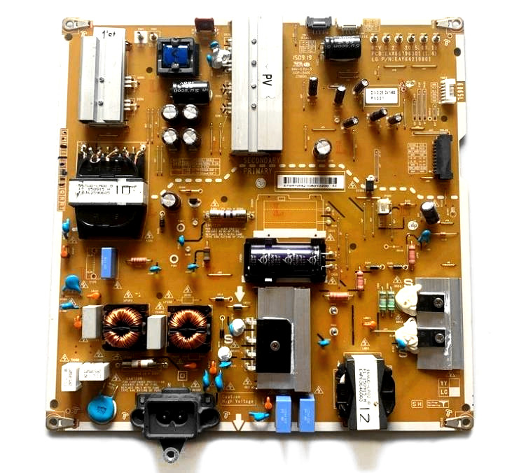 LG 60UH6500-CB carte d'alimentation EAX66796301 EAY64210801 LGP6065L-16UL6