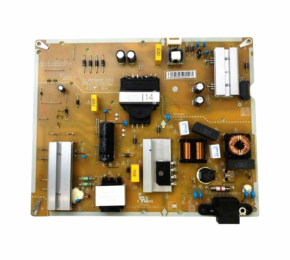 LG 65UP8000PUA 60UP8000PUA carte d'alimentation EAX69501602 LGP6065NT-21U1