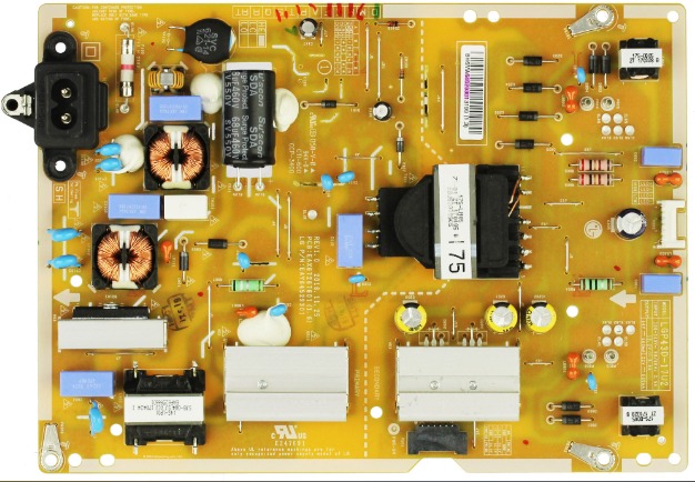 LG 43UV340C 43UV340H 43UV560H 43UV570H carte d'alimentation LGP43D-17U2 EAX67267601