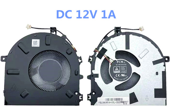 Ventilateur de CPU 12V pour Lenovo DFSCM227163925 FNBY 5F10S13956 5F10S13957