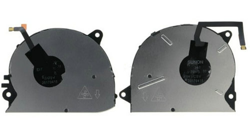 Ventilateur de GPU+CPU pour Lenovo BAZA0604R5H Y002 BAZA0604R5H Y003