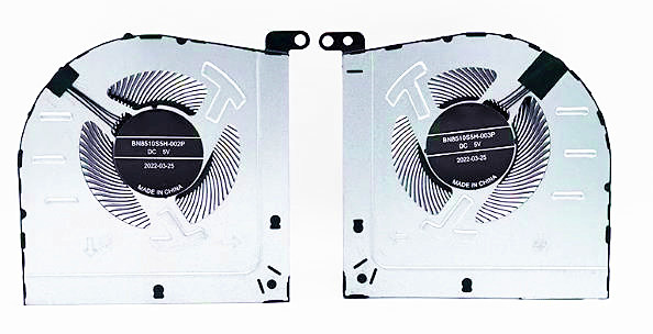 Ventilateur de CPU+GPU pour Lenovo DFS5K221153713 FPKW DFS5K223052833 FPKX