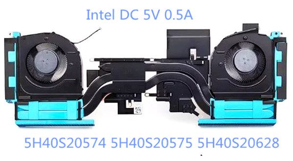 Ventilateur+radiateur Intel pour Lenovo IdeaPad Gaming 3 16arh7 82S9 5H40S20574 5H40S20575 5H40S20628 Ventilateur+radiateur Intel pour Lenovo IdeaPad Gaming 3 16arh7 82S9 5H40S20574 5H40S20575 5H40S20628