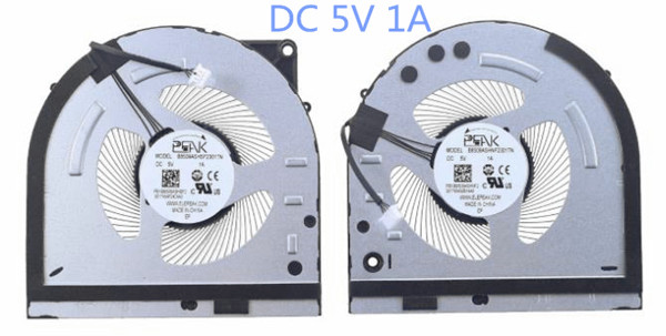 Ventilateur de CPU+GPU 5V pour Lenovo Loq 15ahp9 15arp9 B8509ASHSF2301TN B8509ASHNF2301TN