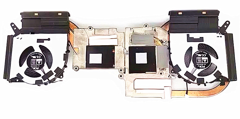 Ventilateur+radiateur 12V pour Lenovo Legion 5 15aph9 83EG/F 5H40S20981 5H40S20982