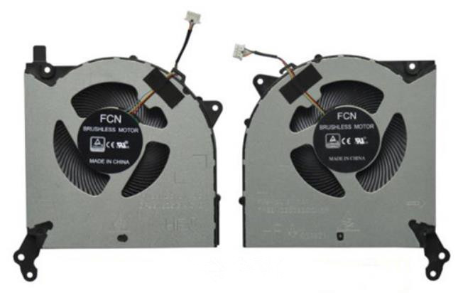 Ventilateur de CPU+GPU 5V pour Lenovo FCN FM9J DFS5K323161A10 FM9H DFS5M325063B1C