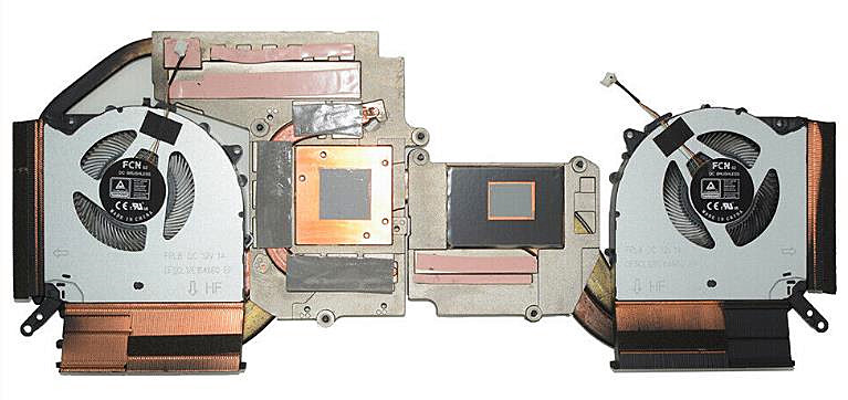 Ventilateur+radiateur 2022 pour Lenovo Legion 5 Pro 16arh7h 82RG 5H40S20515 5H40S20516