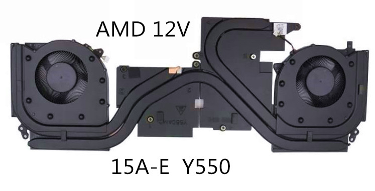 Ventilateur+radiateur 12V AMD pour Lenovo Legion 5P-15arh05h 5H40S20132 5H40S20133