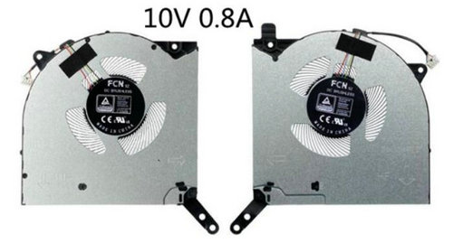 Ventilateur CPU+GPU 10V 2021 pour Lenovo Legion 7 16achg6 82n6 - Cliquez sur l'image pour la fermer