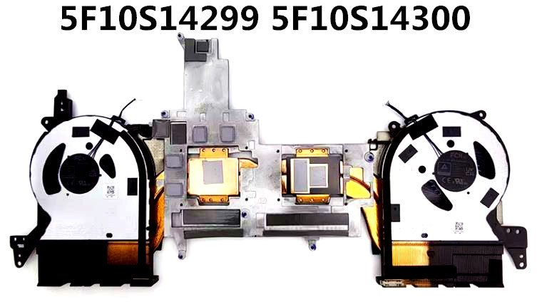 Ventilateur+radiateur 2025 pour Lenovo Legion Pro 5 16adr10 5F10S14299 5F10S14300