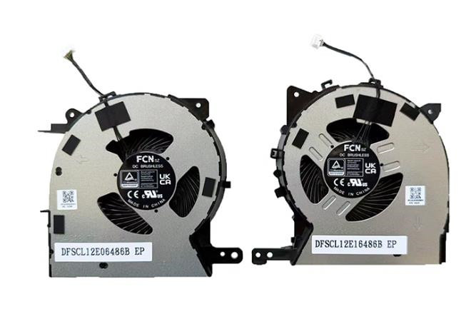 Ventilateur de CPU+GPU pour Lenovo Legion Pro 7 16iax10h F24293 DFSCL12E06486B F24295 DFSCL12E16486B