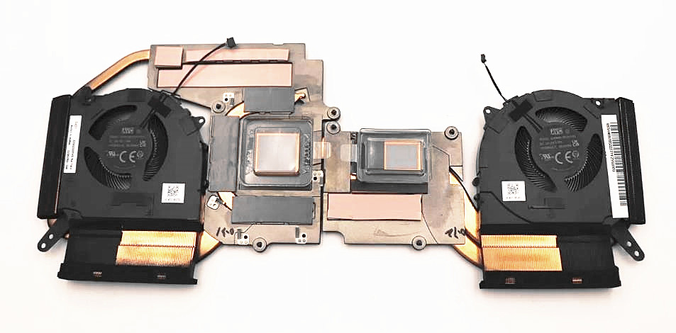 Ventilateur+radiateur 12V AMD 2022 pour Lenovo Legion R9000P 5H40S20523 5H40S20522
