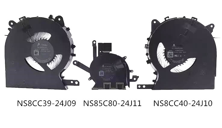 Ventilateur de CPU+GPU pour Lenovo Legion R9000p Adr10 NS8CC39-24J09 NS8CC40-24J10 NS85C80-24J11