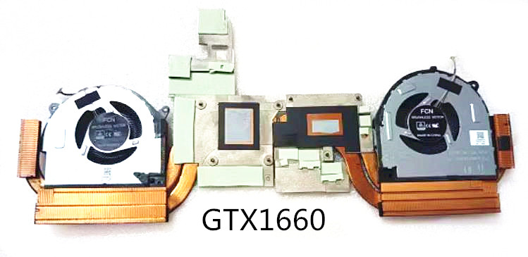 Ventilateur+radiateur GTX1660 pour Lenovo Legion Y540-15irh 5H40S19929