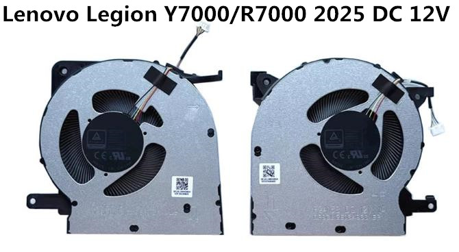 Ventilateur de CPU+GPU 2025 12V pour Lenovo Legion Y7000 R7000 irx10
