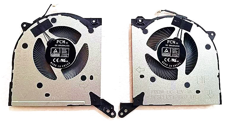 Ventilateur de CPU+GPU 2022 12V pour Lenovo FCN FPRV DFSCL12E06486J FPRW DFSCL12E16486J