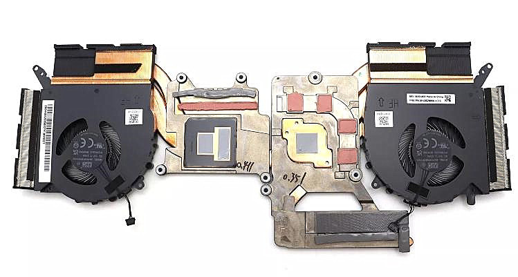 Ventilateur+radiateur 12V 2023 pour Lenovo Legion Y9000P 5H40S20855 5H40S20856