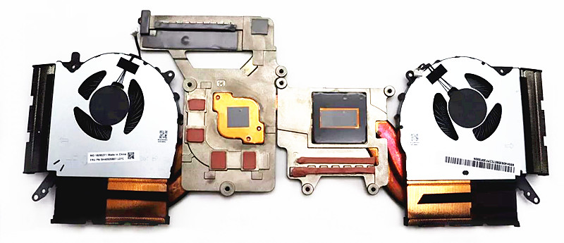 Ventilateur+radiateur 12V 2023 pour Lenovo Legion Y9000P lrx8 arx8 5H40S20807 5H40S20808