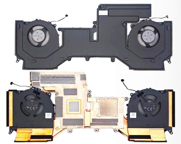 Ventilateur+radiateur pour Lenovo Legion Y9000P irx8h 5H40S20787 5H40S20788 5H40S20789