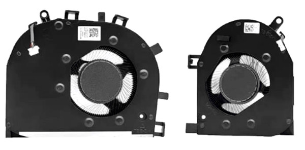 Ventilateur de CPU+GPU pour Lenovo ThinkBook 16 G7 asp 5F10S14200 5F10S14199