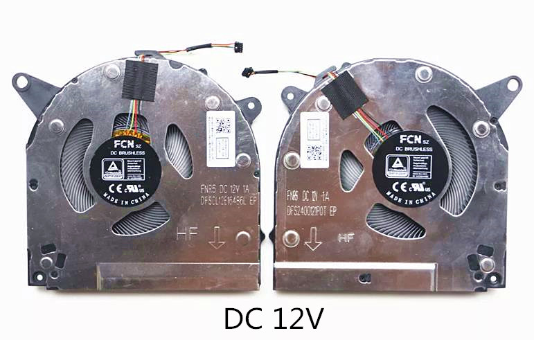 Ventilateur de CPU+GPU 12V pour Lenovo ThinkBook 16p G2 ACH