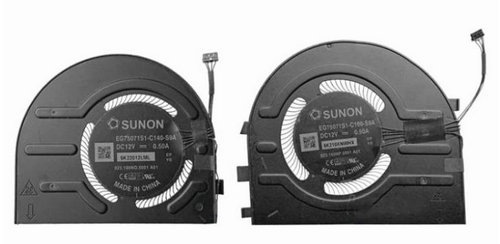 Ventilateur de CPU+GPU 12V RTXA2000/T1200 pour Lenovo Thinkpad P1 Gen 4