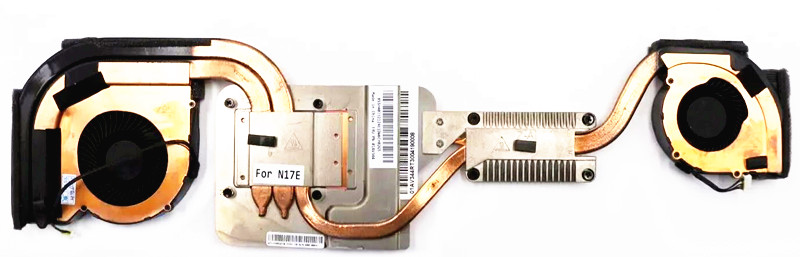 Ventilateur+radiateur pour Lenovo ThinkPad P71 N17E 01AV344 AT131001DT0
