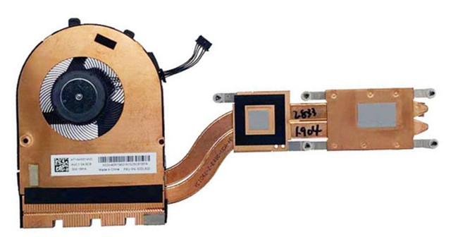 Ventilateur+radiateur pour Lenovo ThinkPad E490 E590 02DL822 02DL823 AT1AH001VV0